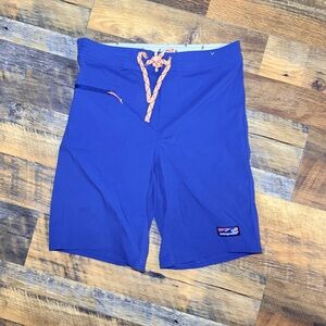 Patagonia Men’s Stretch Wavefarer Boardshorts Stone Blue Sz 32